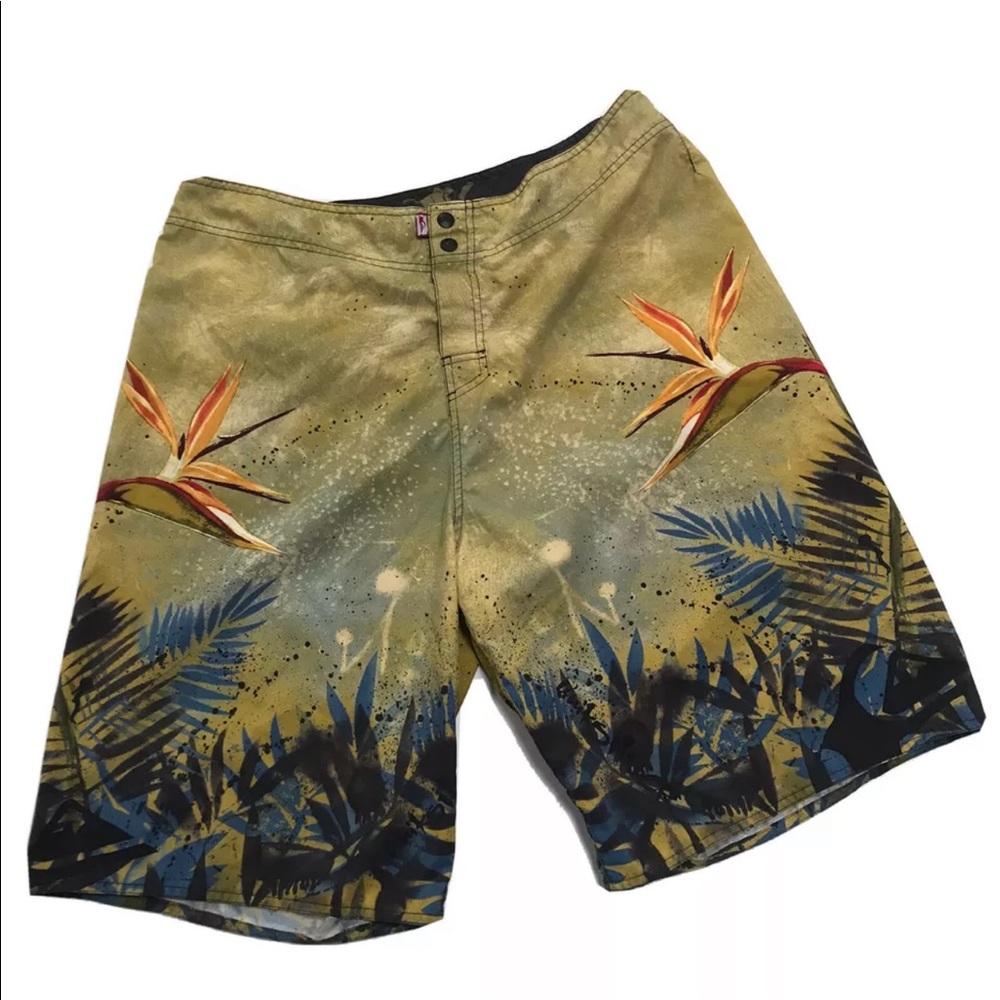 Vintage Quiksilver Boardshorts, Swim Trunks 32